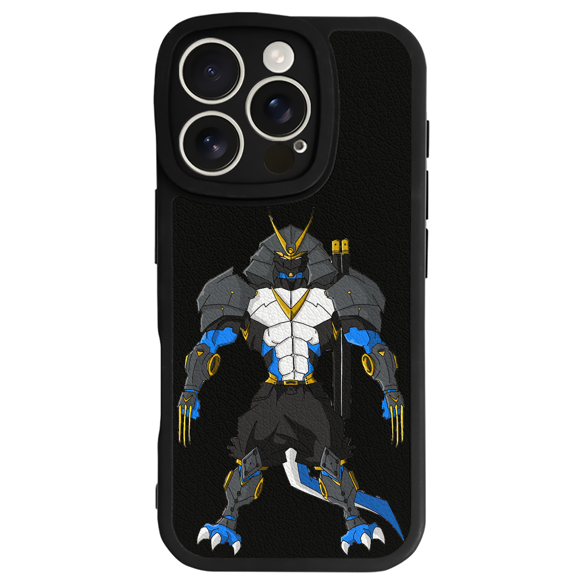 （画像用） Digimon デジタルモンスター/デジモン 【iPhone 16シリーズ対応】シリコンスマホケース（レザー調） 材質：シリコン